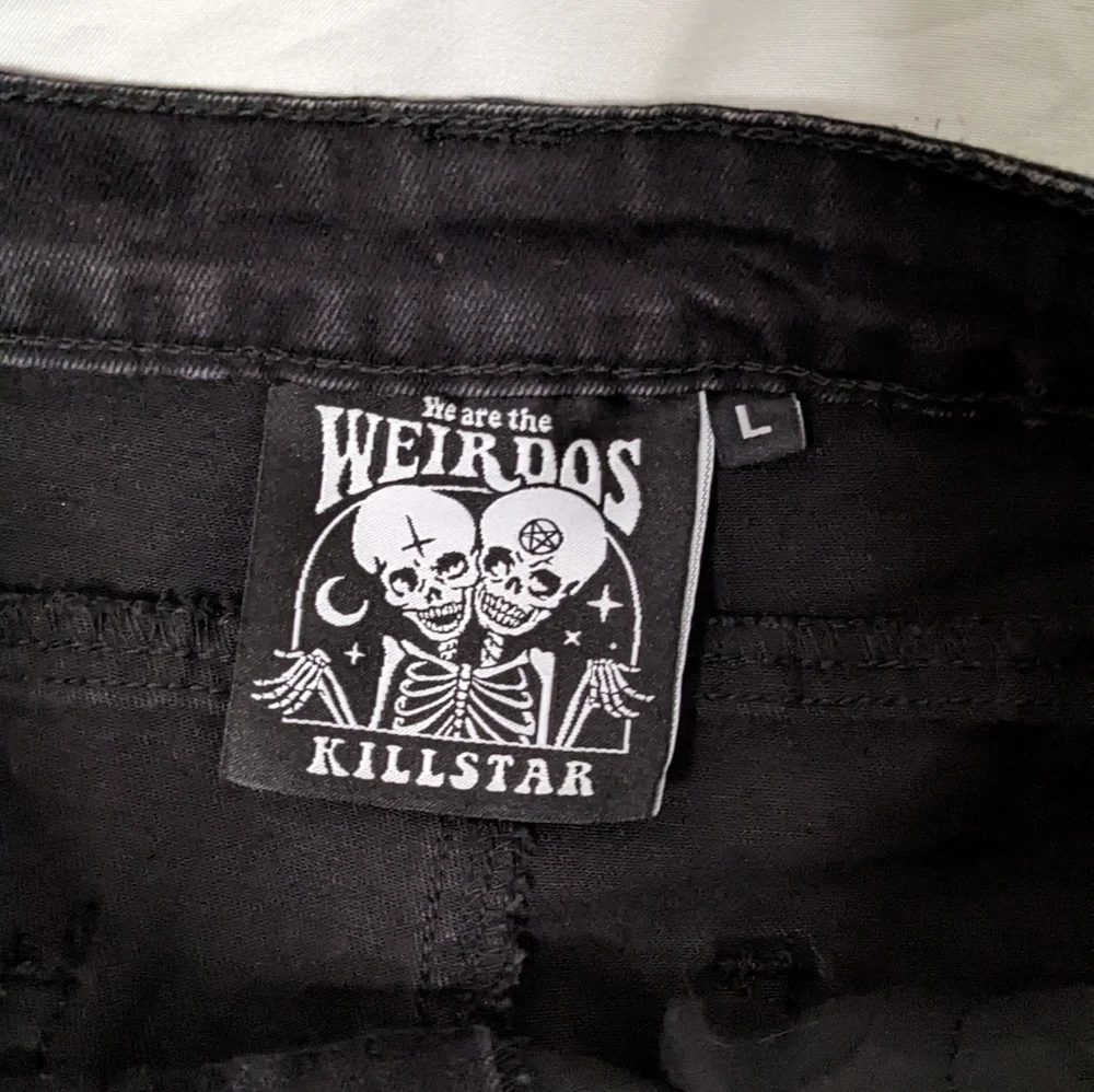 Killstar Strappy Jeans - Picture 5 of 6